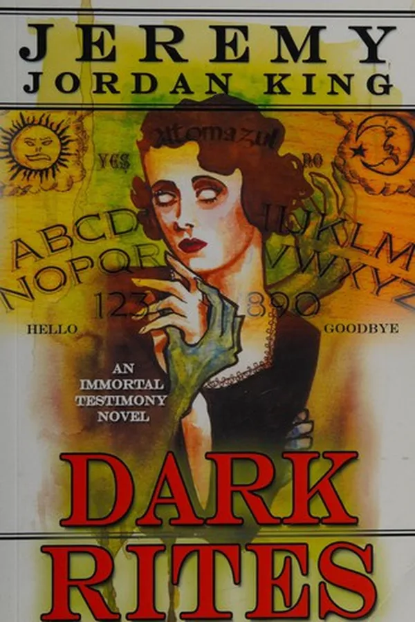 Capa de Dark rites