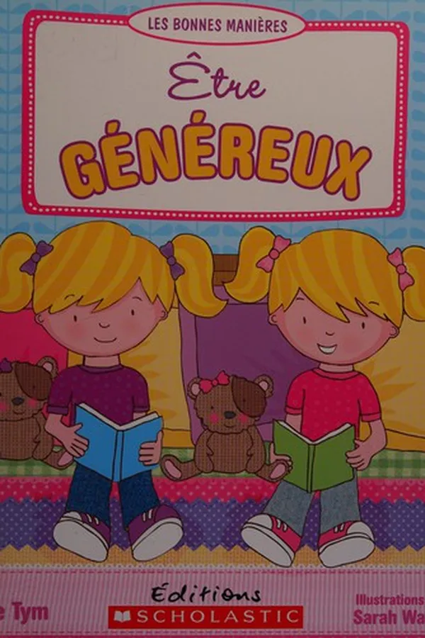 Capa de Être généreux