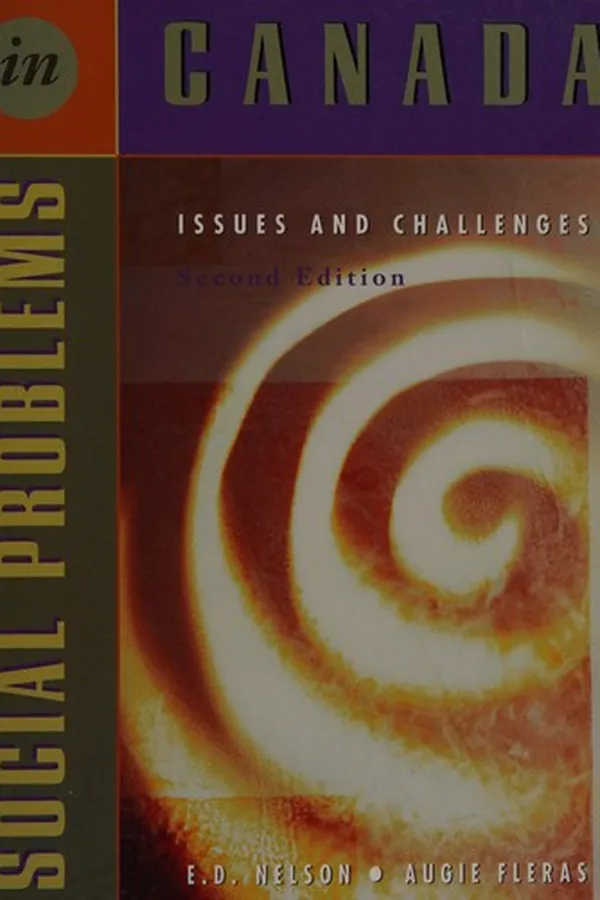 Capa de Social problems in Canada