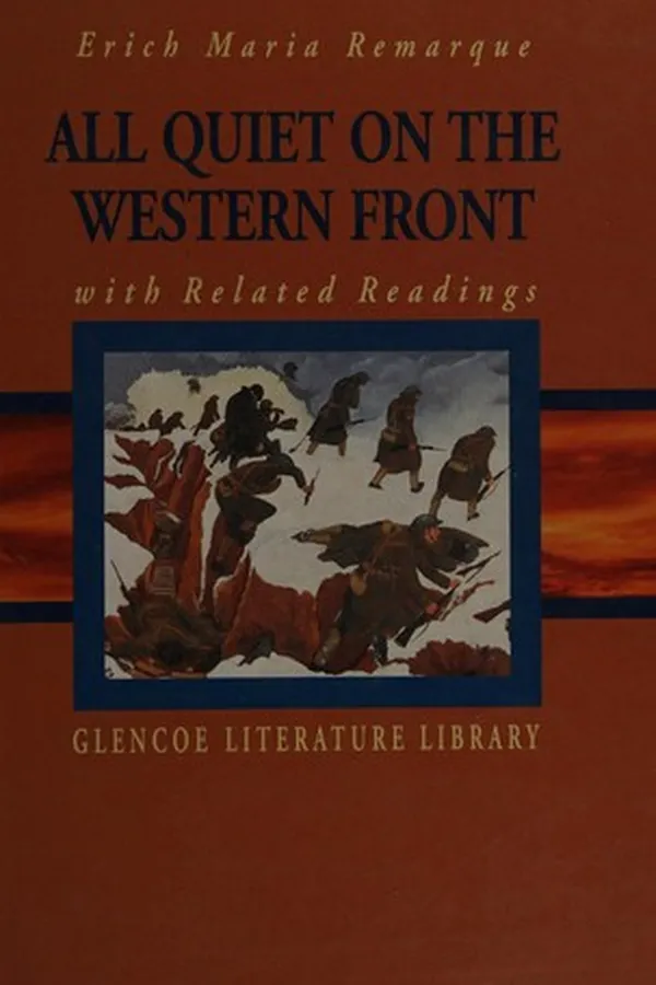 Capa de All quiet on the western front and related readings