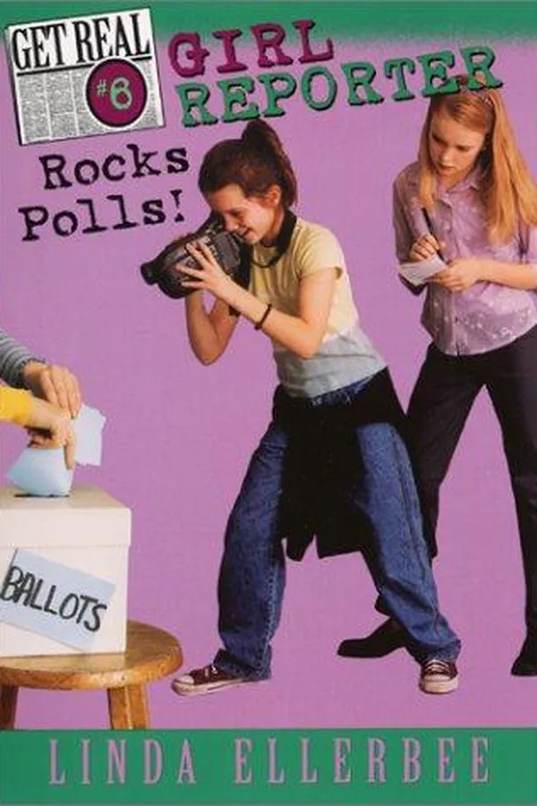 Capa de Girl reporter rocks polls!