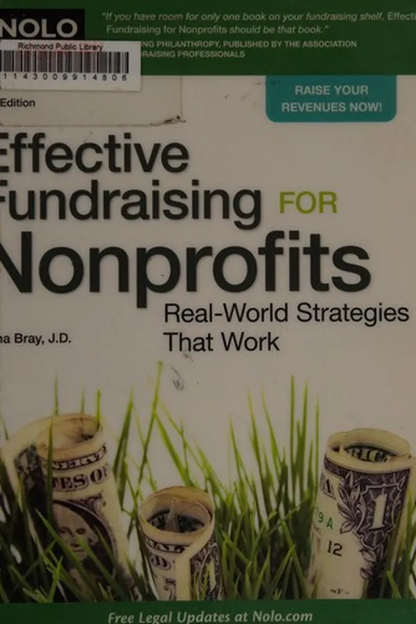 Capa de Effective fundraising for nonprofits