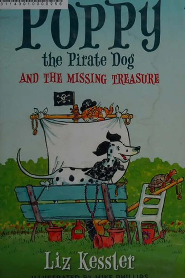Capa de Poppy the pirate dog and the missing treasure