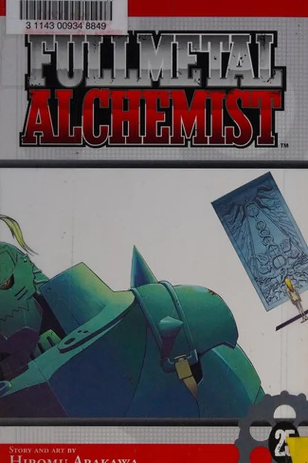 Capa de Fullmetal Alchemist, Vol. 25