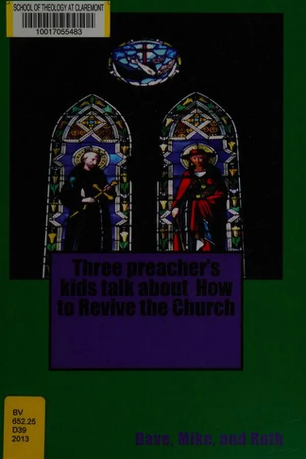Capa de Three preacher's kids talk about how to revive the church