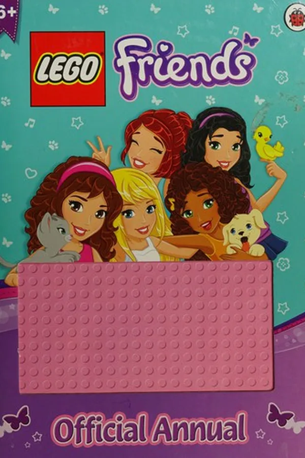 Capa de Lego friends official annual 2014