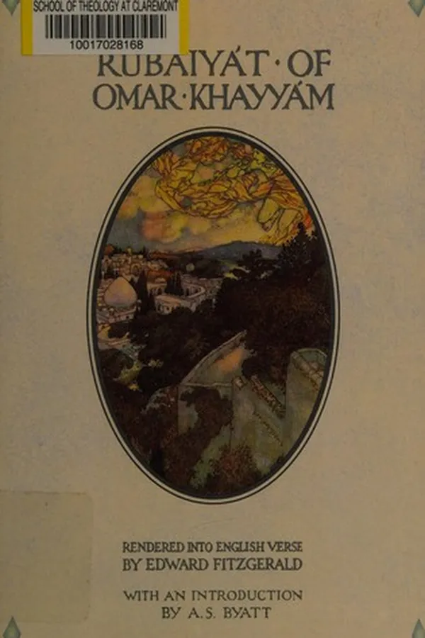 Capa de Rubáiyát of Omar Khayyám