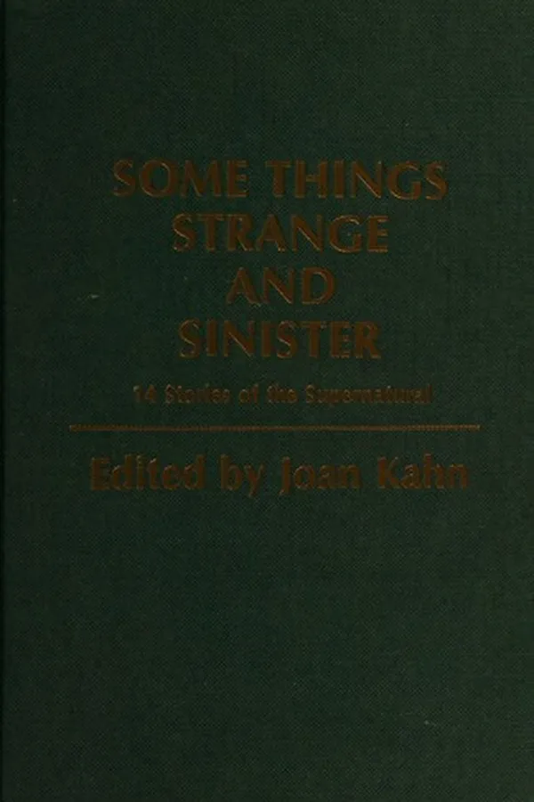 Capa de Some things strange and sinister