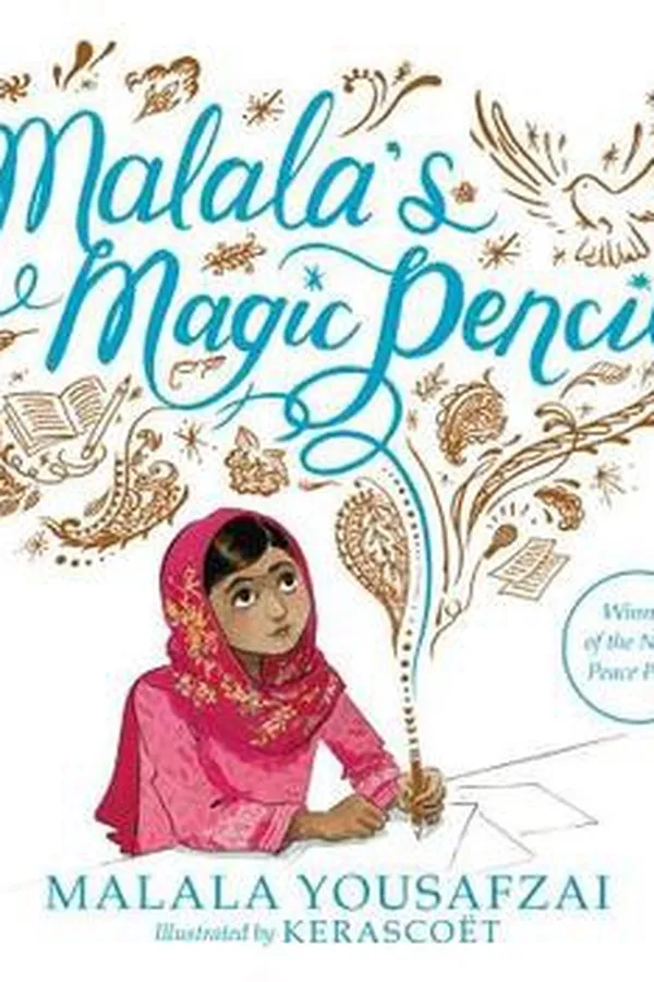 Capa de Malala's magic pencil