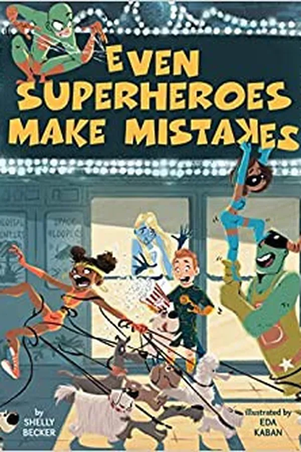 Capa de Even superheroes make mistakes