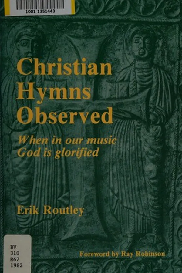Capa de Christian hymns observed