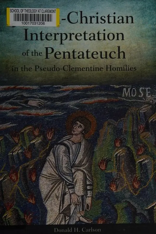 Capa de Jewish-Christian interpretation of the Pentateuch in the Pseudo-Clementine homilies