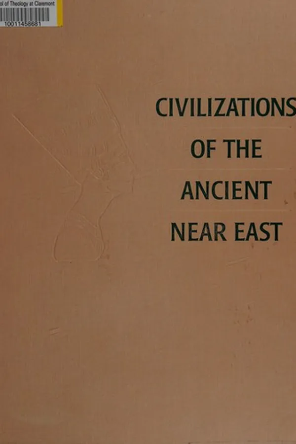 Capa de Civilizations of the Ancient Near East.  n set.  n 2 vols.
