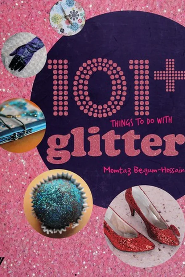 Capa de 101+ things to do with glitter