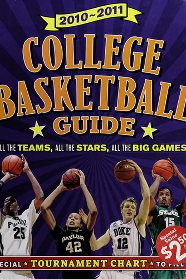 Capa de 2010-2011 college basketball guide, 2010-2011