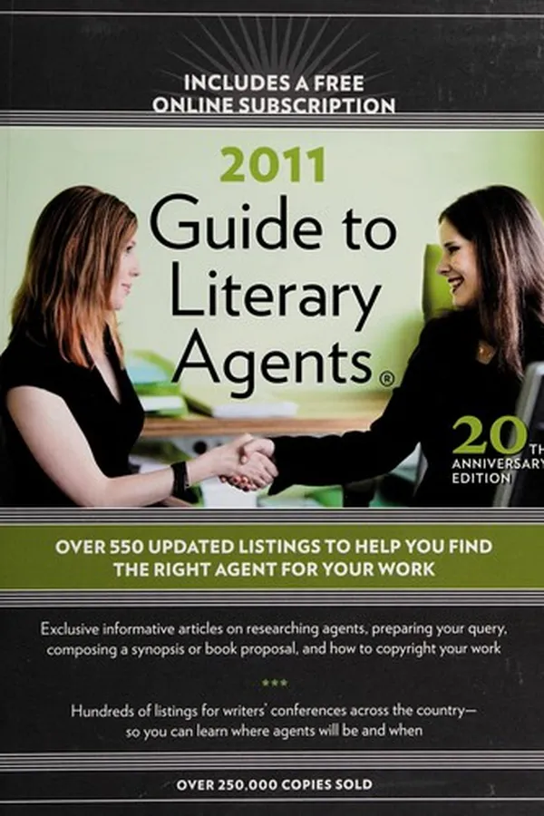 Capa de 2011 guide to literary agents