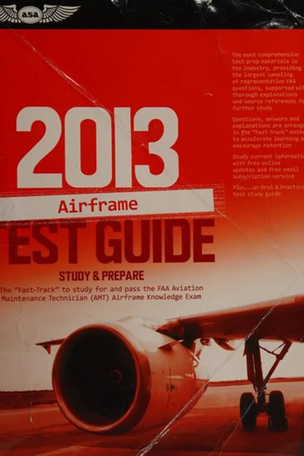 Capa de 2013 airframe test guide