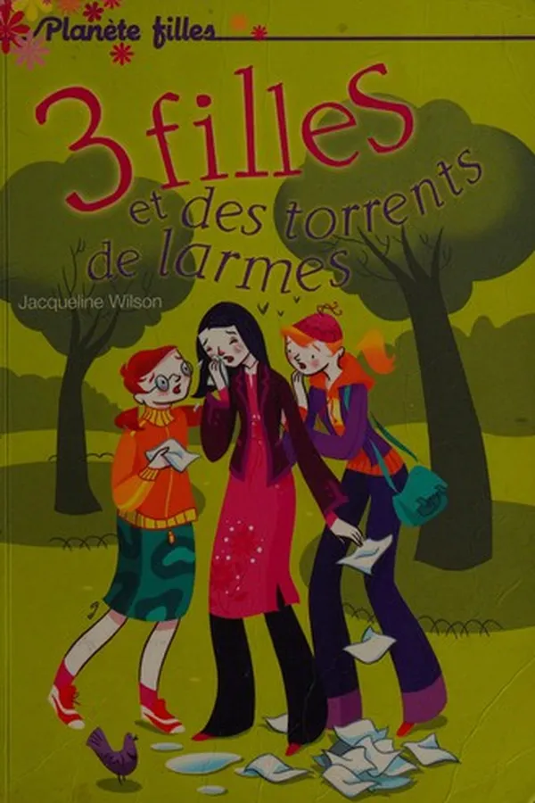 Capa de 3 filles et des torrents de larmes