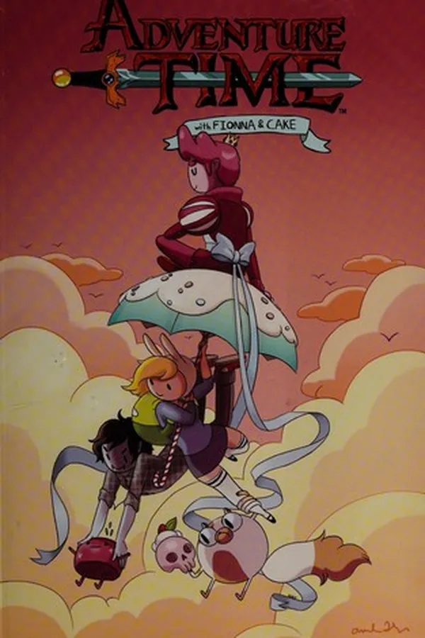 Capa de Adventure time with Fionna & Cake