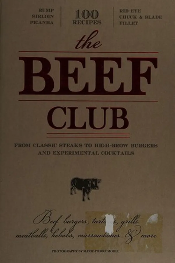 Capa de The beef club