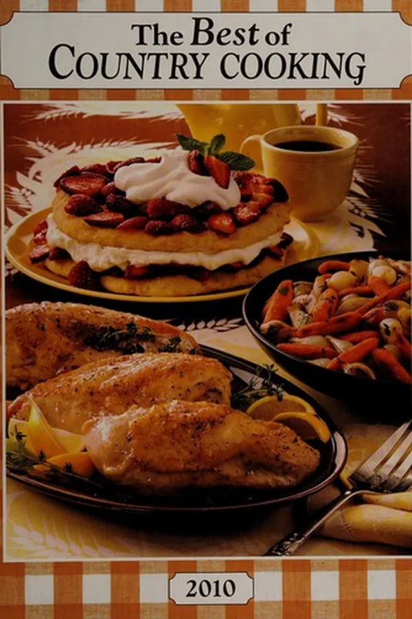 Capa de The best of country cooking, 2010