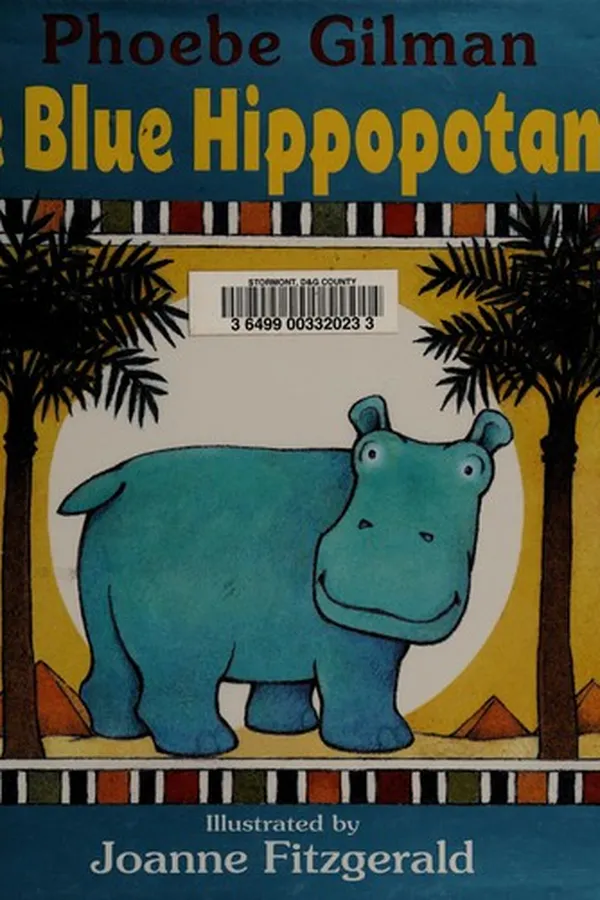 Capa de The blue hippopotamus