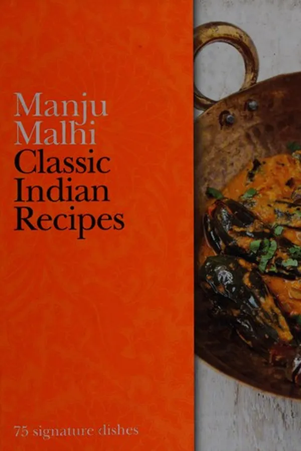 Capa de Classic Indian recipes