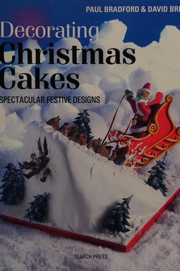 Capa de Decorating christmas cakes