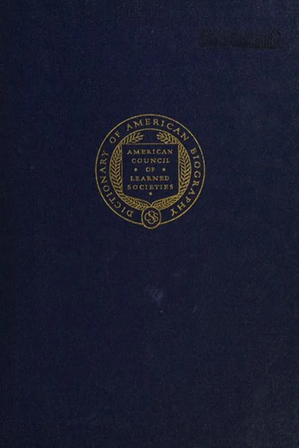 Capa de Dictionary of American biography