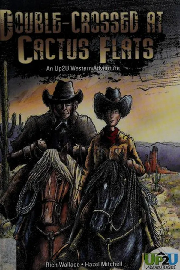Capa de Double-crossed at Cactus Flats