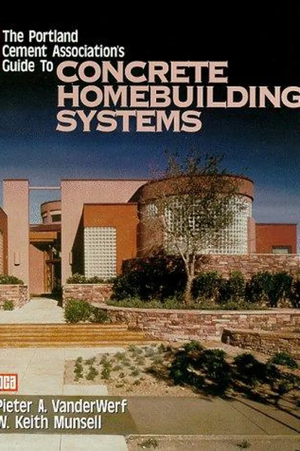 Capa de The Portland Cement Association's guide to concrete homebuilding systems