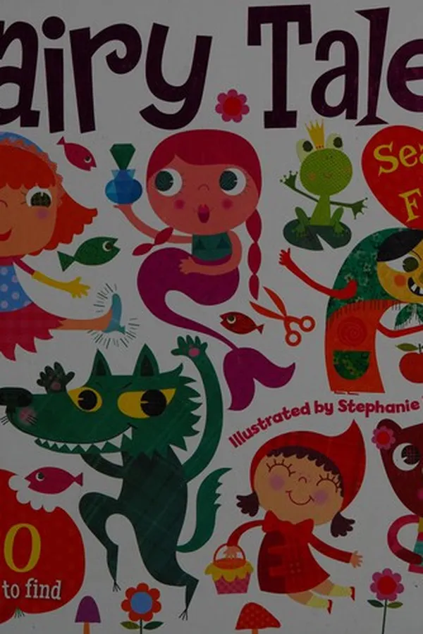 Capa de Fairy tales search & find