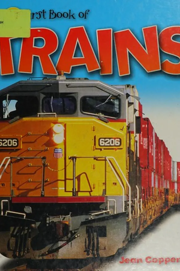 Capa de First book of trains