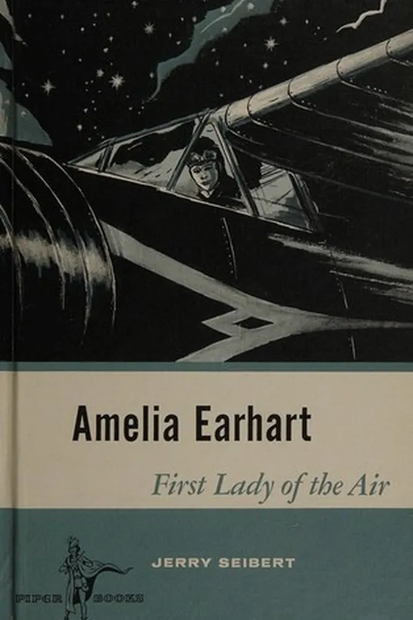 Capa de Amelia Earhart; First Lady of the Air