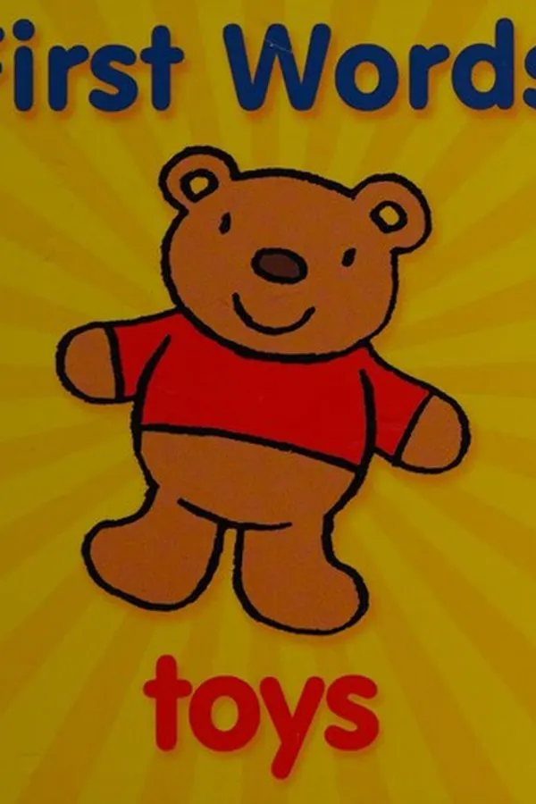 Capa de First words toys