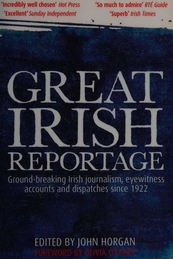 Capa de Great Irish reportage