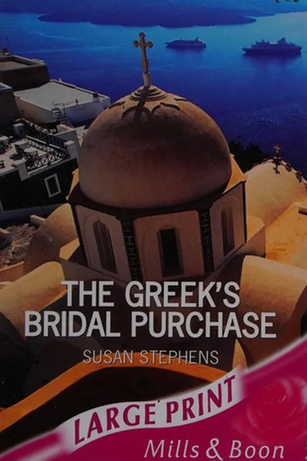 Capa de The Greek's bridal purchase