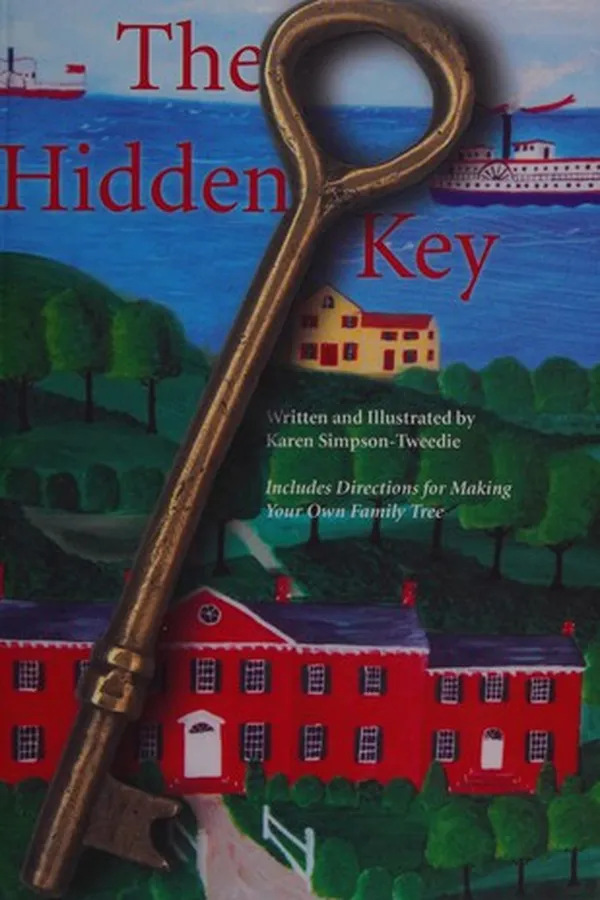 Capa de The hidden key