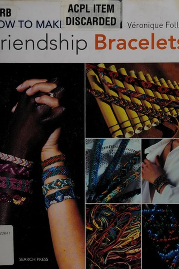 Capa de How to make friendship bracelets