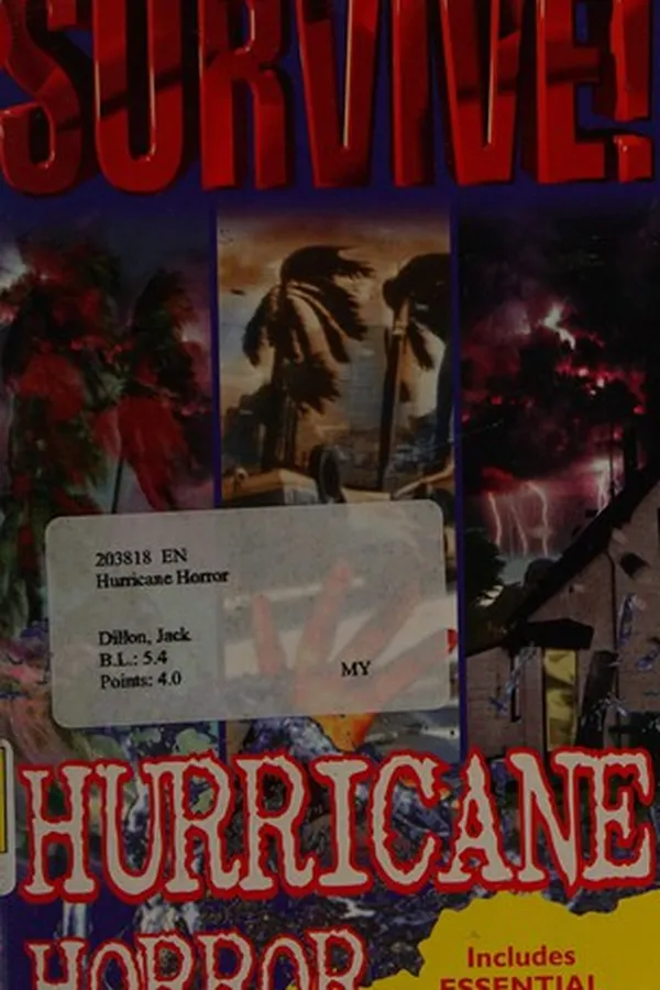 Capa de Hurricane horror