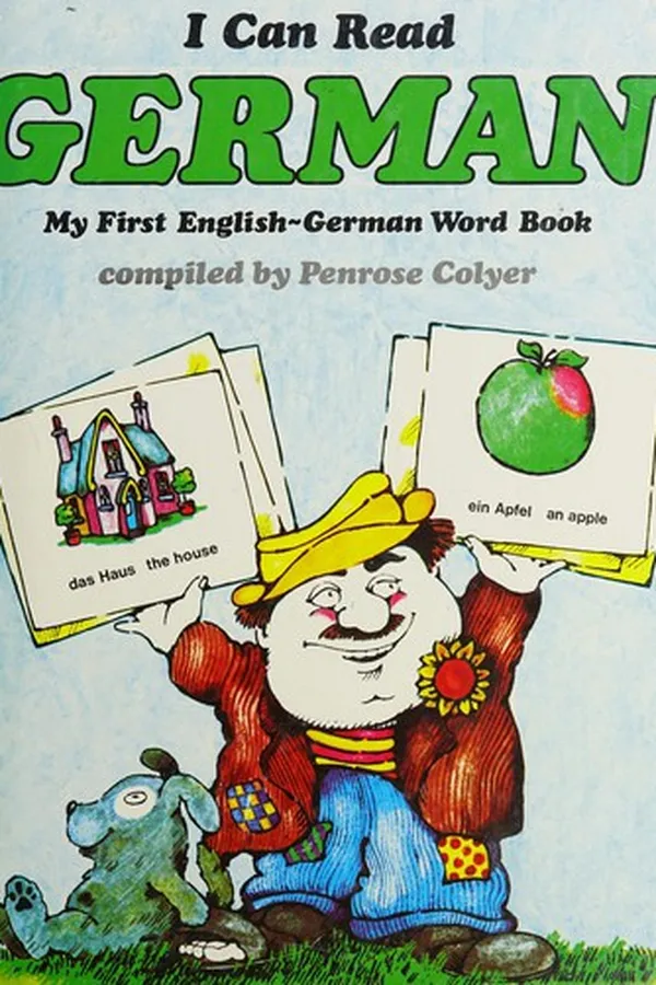 Capa de I Can Read German
