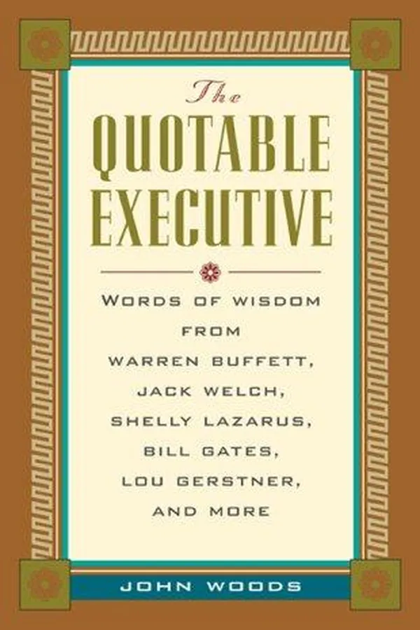 Capa de The Quotable Executive