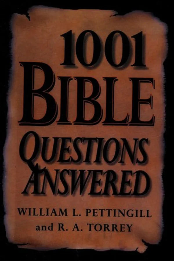 Capa de 1001 Bible questions answered