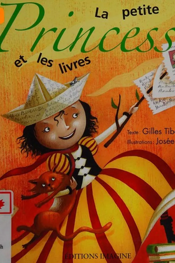 Capa de La petite princesse et les livres