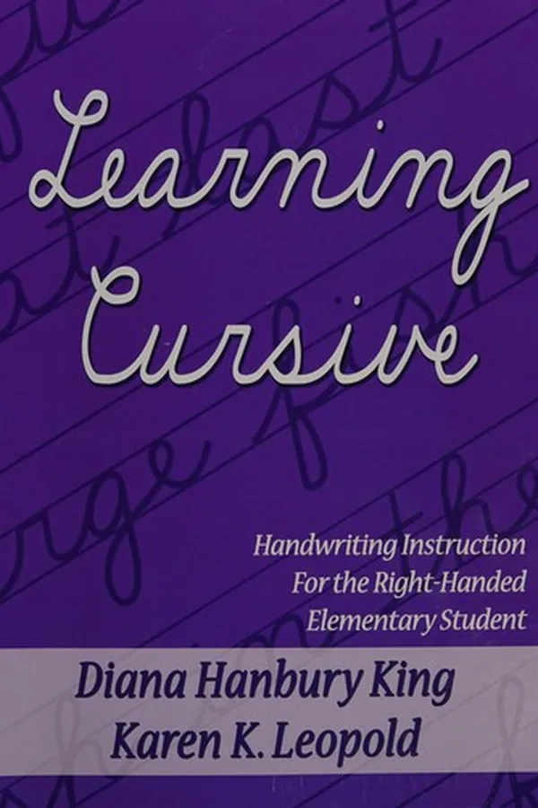 Capa de Learning cursive