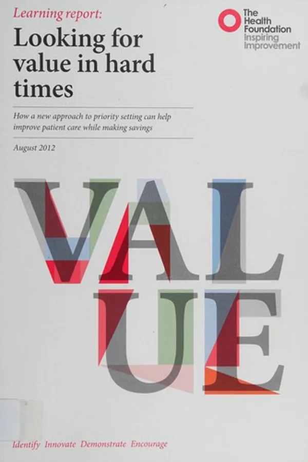 Cover of Learning report