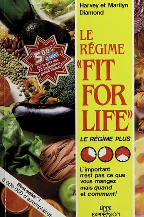 Capa de Le regime "Fit for life"