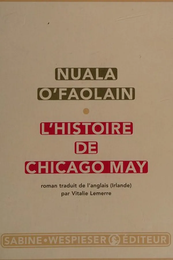 Capa de L'histoire de Chicago May