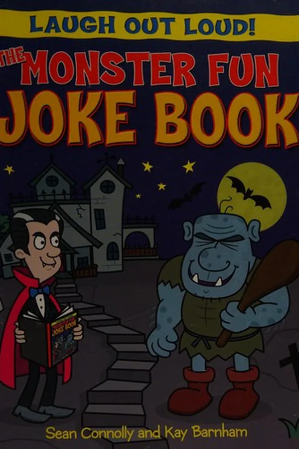 Capa de The monster fun joke book