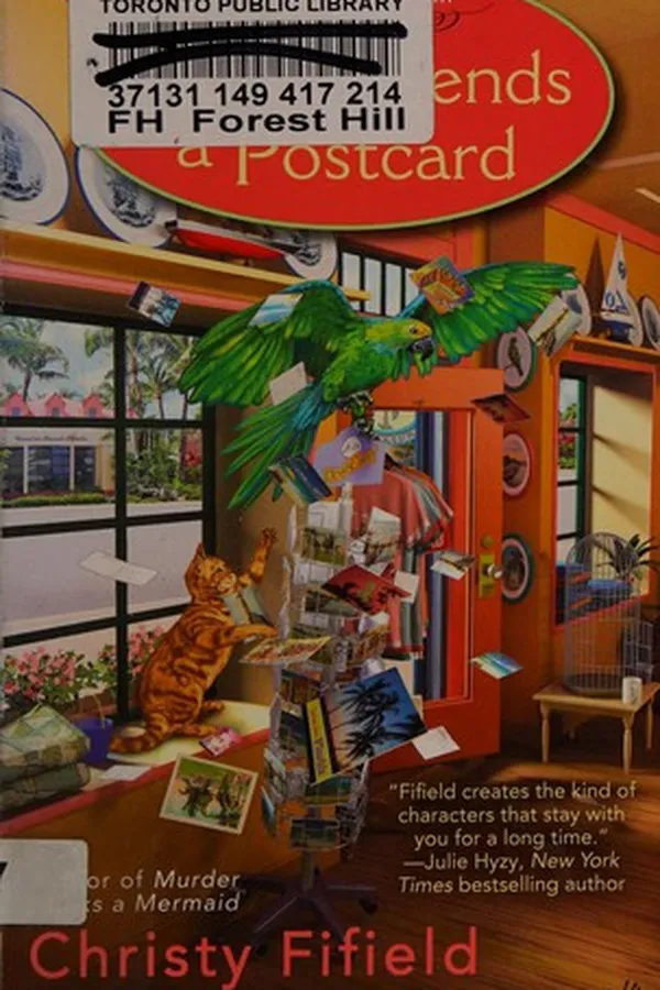 Capa de Murder sends a postcard